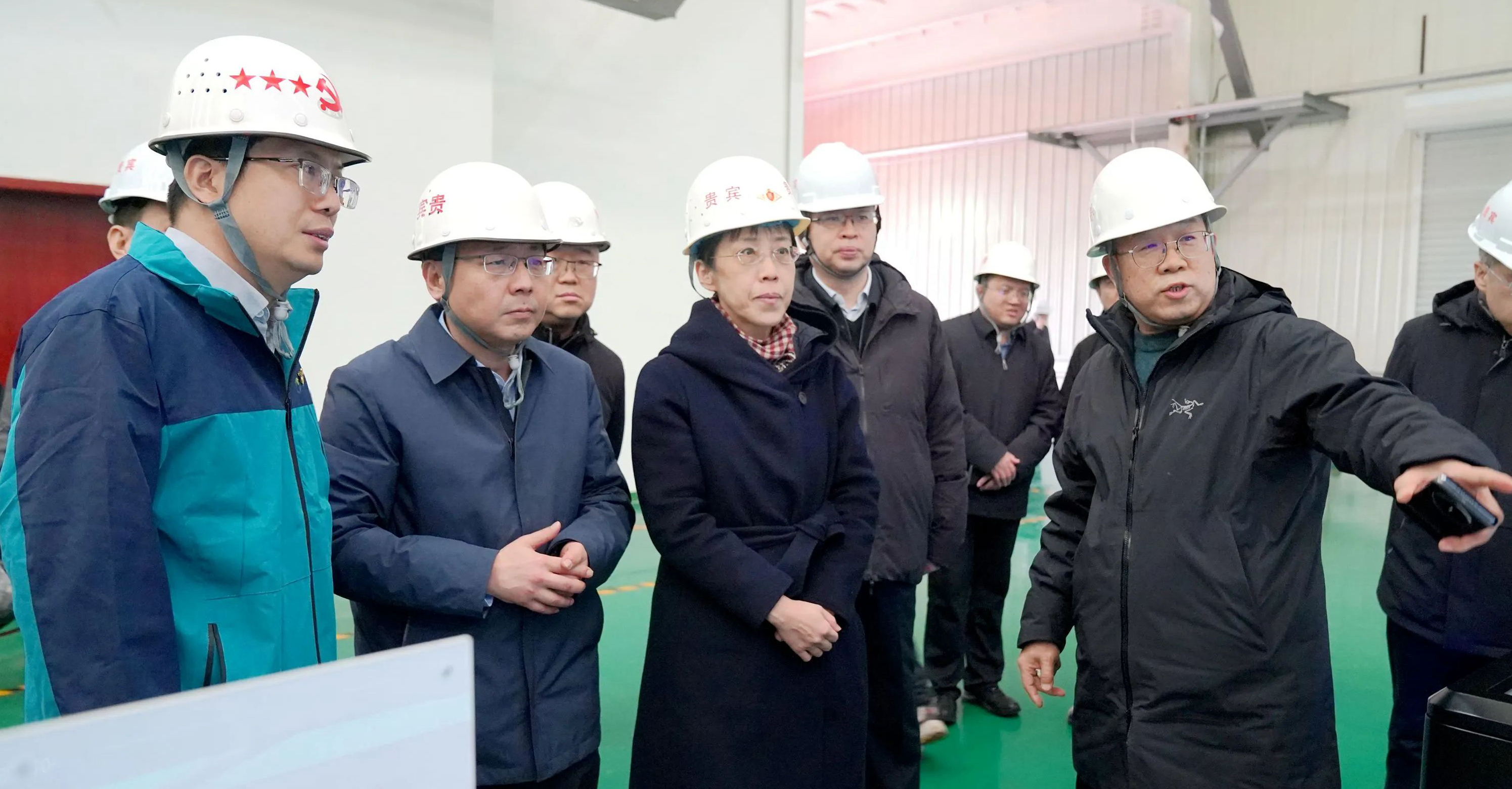 赵红严到大赢家国际·[中国]集团
调研